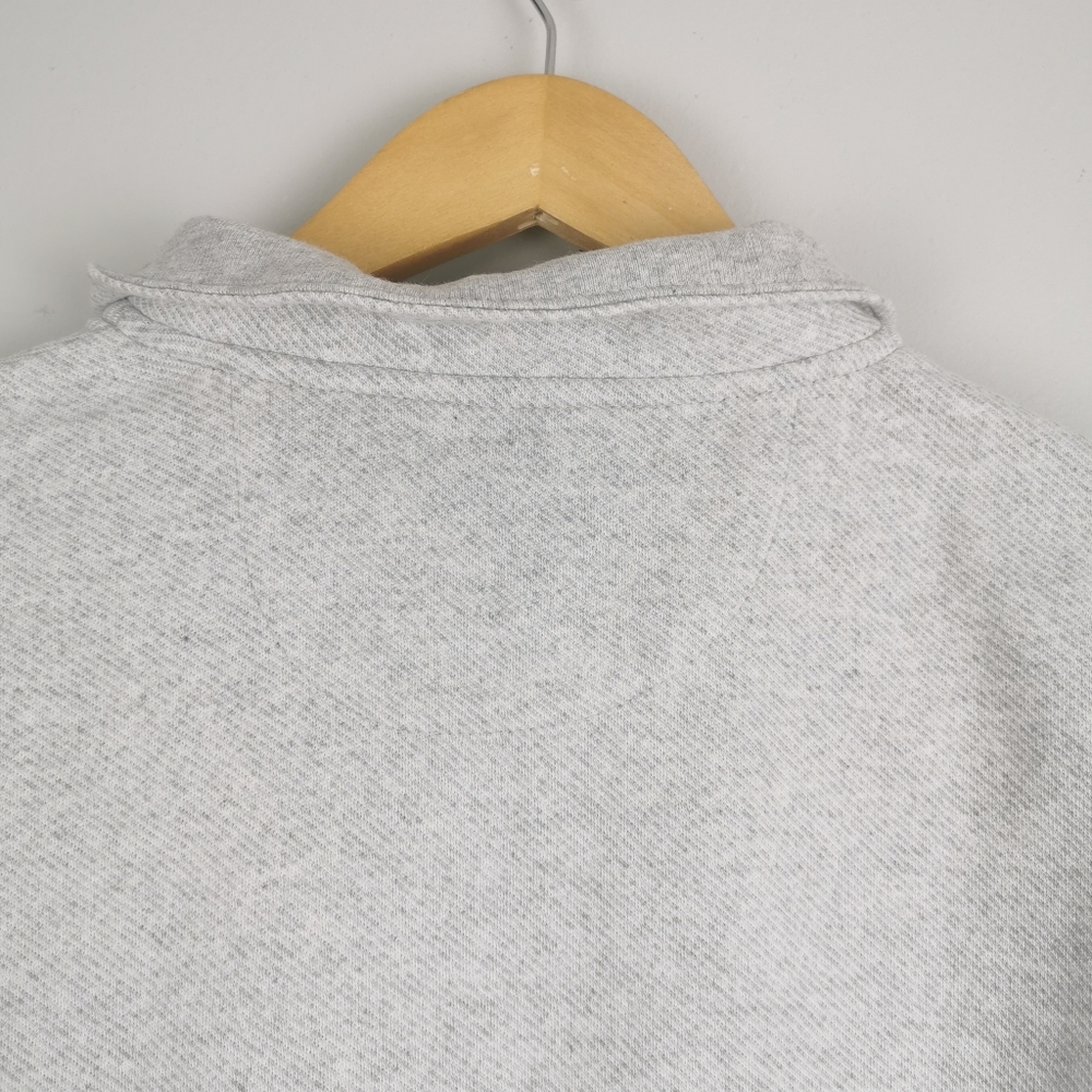 Chaps Lightweight Sweatshirt Zip Neck Cotton - Picture 6 of 10